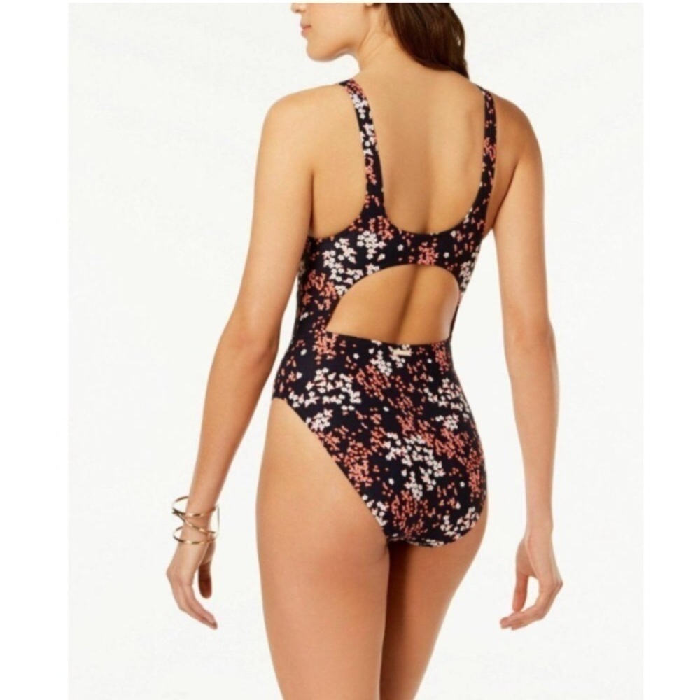 Michael Kors bikini one piece cut out womens